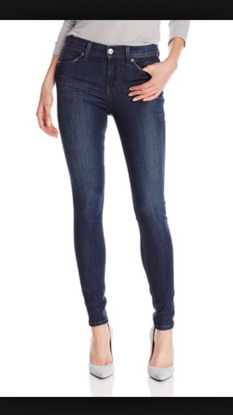 Level 99 Women's Jeans Anthropologie Cropped Distressed Stretch Size 25 NWT